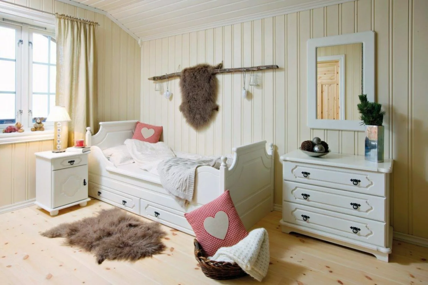 Fjellgård enkeltseng